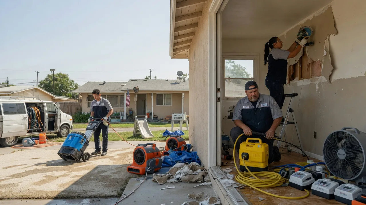 Water Damage Restoration in Kansas, OK near me
